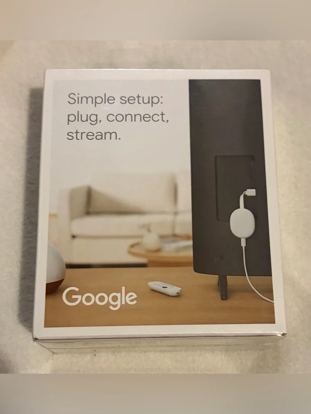 ***NWT Google Chromecast with Google TV - 4K variant
